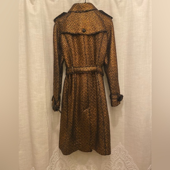 Rare Burberry metallic tweed trench coat - Picture 12 of 13
